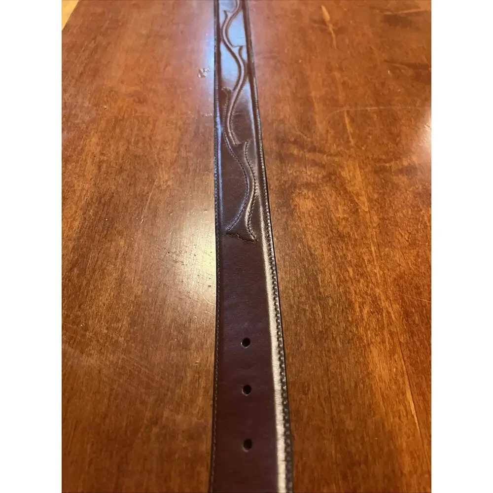 Coldwater Creek Genuine Leather Brown Belt Made in USA‎
